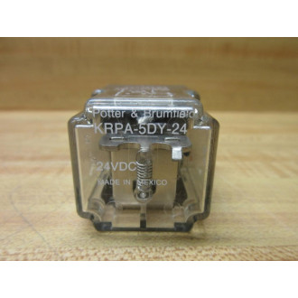 Potter & Brumfield KRPA5DY-24V DC Relay KRPA5DY-24VDC - Used