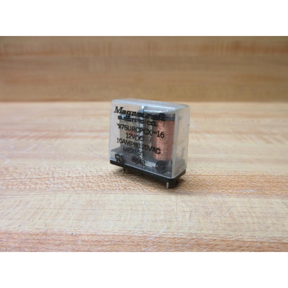 Magnecraft W76URCPCX-16-12V DC Relay W76URCPCX-16 - Used