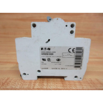 Eaton WMZS1D20 Circuit Breaker 20A 1P - Used