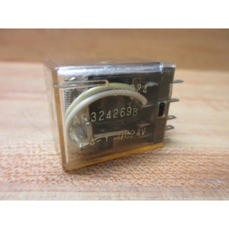 Matsushita Aromat HC4-Y-DC24V Relay HC4YDC24V - Used