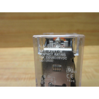 AA Electric AAE-A201-M-120V AC Relay AAE-A201-M-120VAC - Used