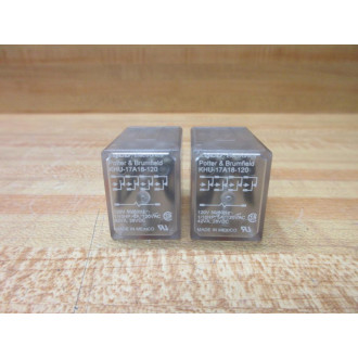 Potter & Brumfield KHU-17A18-120V AC Relay KHU-17A18-120VAC - Used