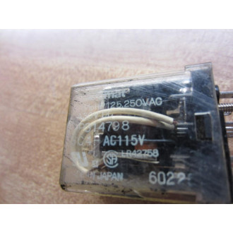 Aromat HC4-AC115V Relay HC4-115V AC - Used