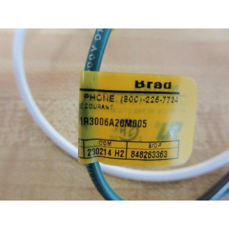 Brad Connectivity 1R3006A20M005 Molex Mini-Change Receptacle 1300130222 - Used