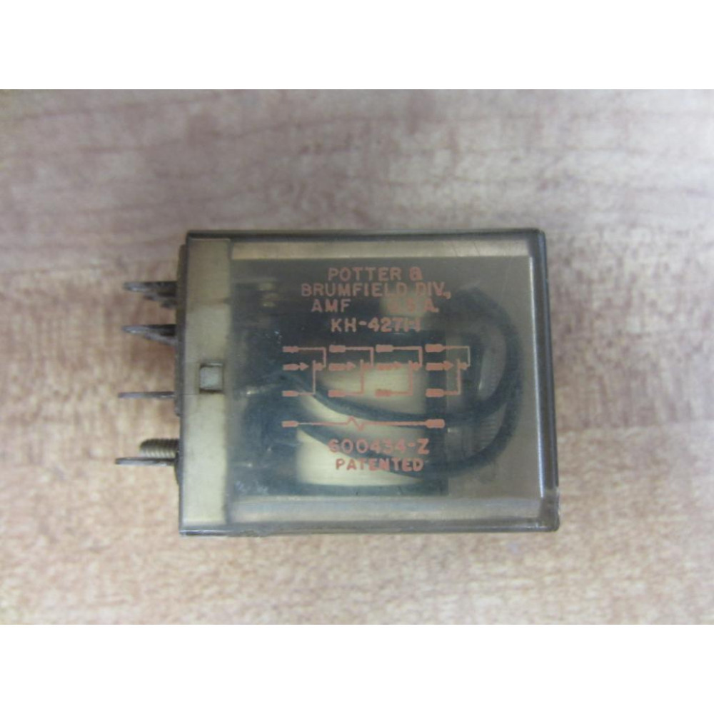 Potter & Brumfield KH4271-1 Relay KH42711 600434-Z - Used