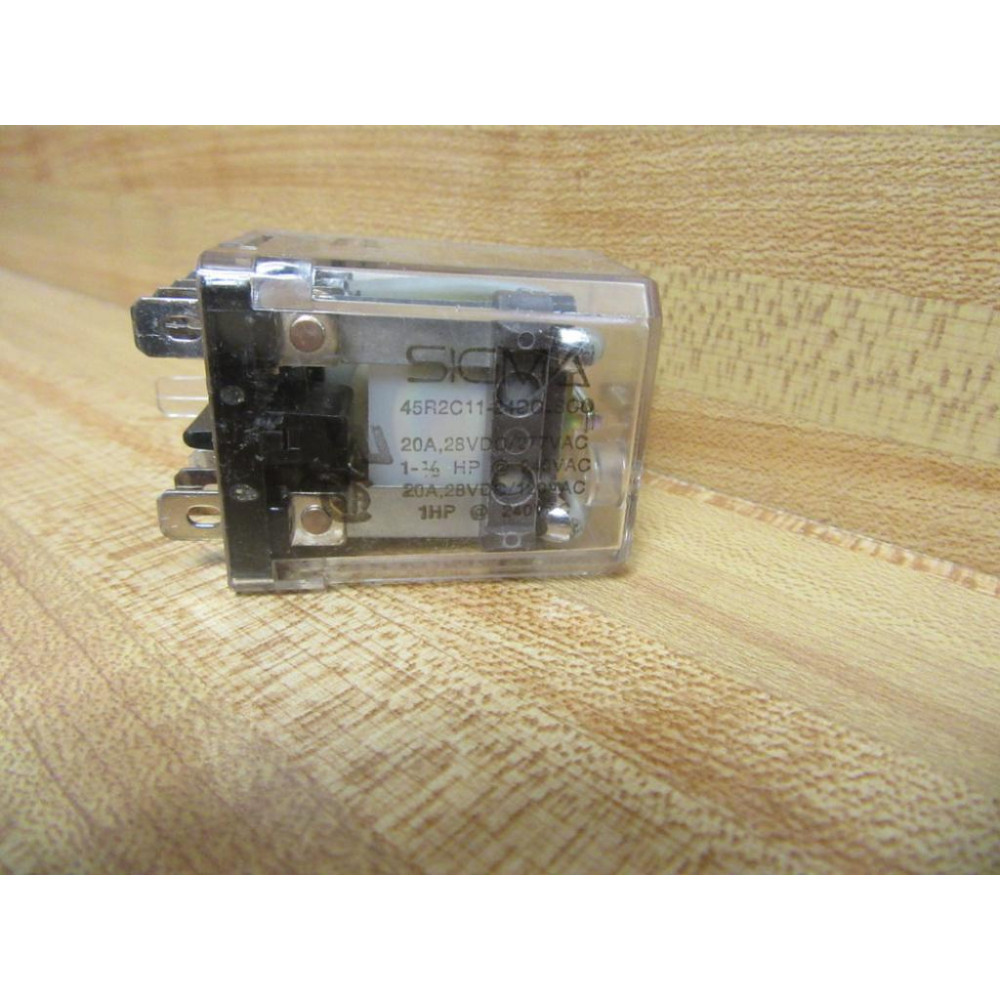 Sigma 45R2C11-24DC-SCO Relay 45R2C11-24DC-SC0 - Used