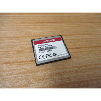 Transcend TS1GCF220I CompactFlash Memory Card 1GB W Adapter - Used