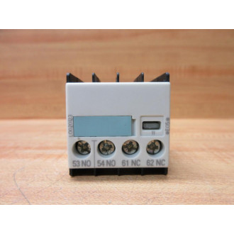 Siemens 3RH1911-1MA11 Auxiliary Contact Block - Used