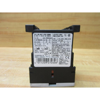 Siemens 3RT1015-1JB41 Power Contactor 3RT10151JB41 - Used