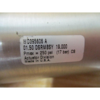 SMC 01.50DSRMBSY19.000 Cylinder 0150DSRMBSY19000 - New No Box