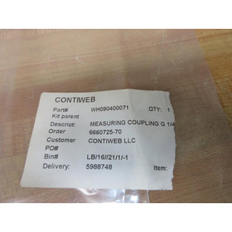 Contiweb WH.090400071 Measuring Coupling WH090400071