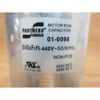 Partners Choice 01-0098 Capacitor 010098
