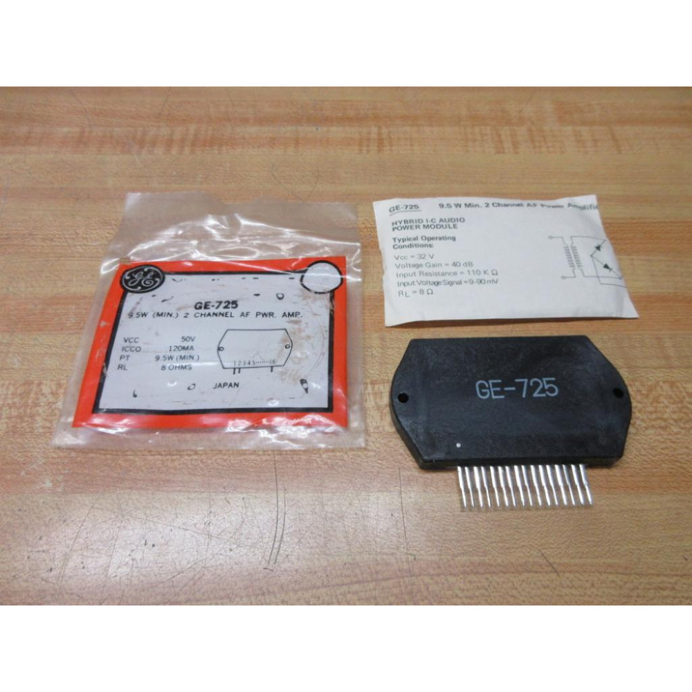 General Electric GE-725 Power Amplifier GE725