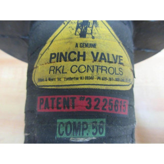 RKL 7X12896663 Pinch Valve - Used