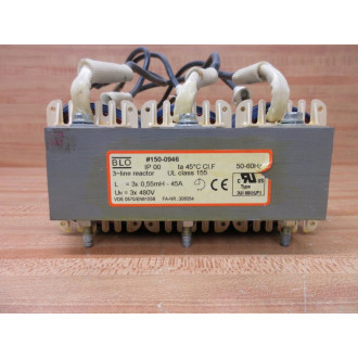 BLO 150-0946 3 Line Reactor 1500946 - Used