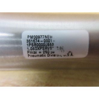 Parker PM00977NEW Pneumatic Cylinder PM00977 - Used