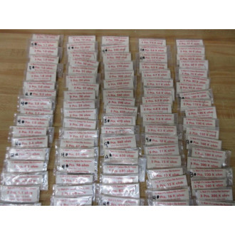 Digi-Key 1.0 OHM-1.0 M OHM-12W-5 Resistors 10OHM10MOHM12W5 (Pack of 139)