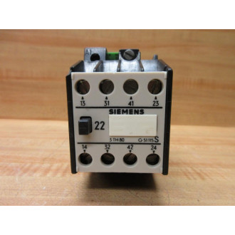Siemens 3TH8017-0A Contactor 3TH80170A - Used