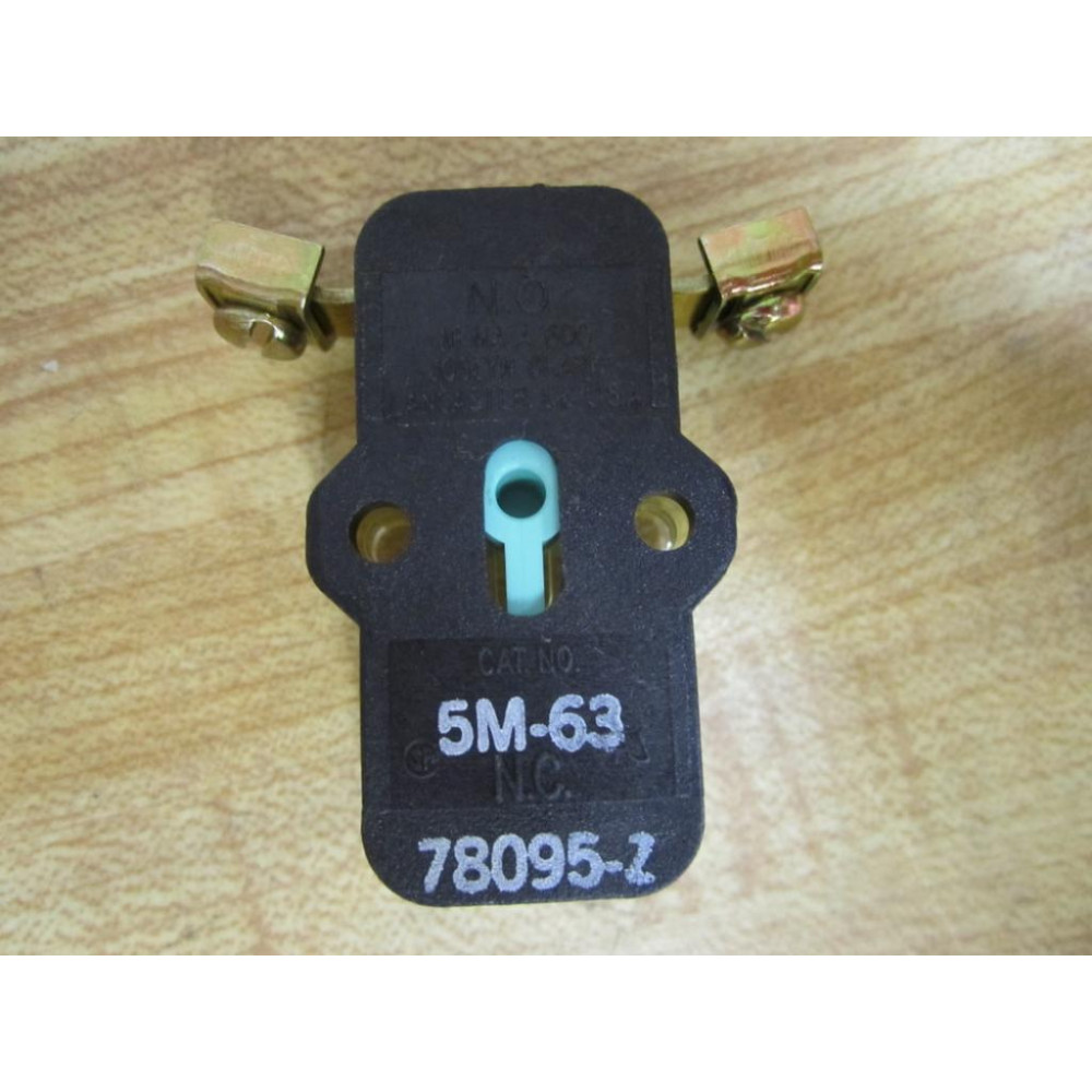 Joslyn Clark Ward Leonard 5M-63 Auxiliary Contact 5M63 78095-Z - New No Box