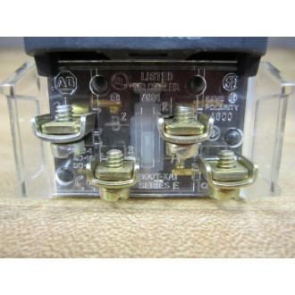 Allen Bradley 800T-FXQ24 A1 Button 800TFXQ24A1 wContacts Red - Used