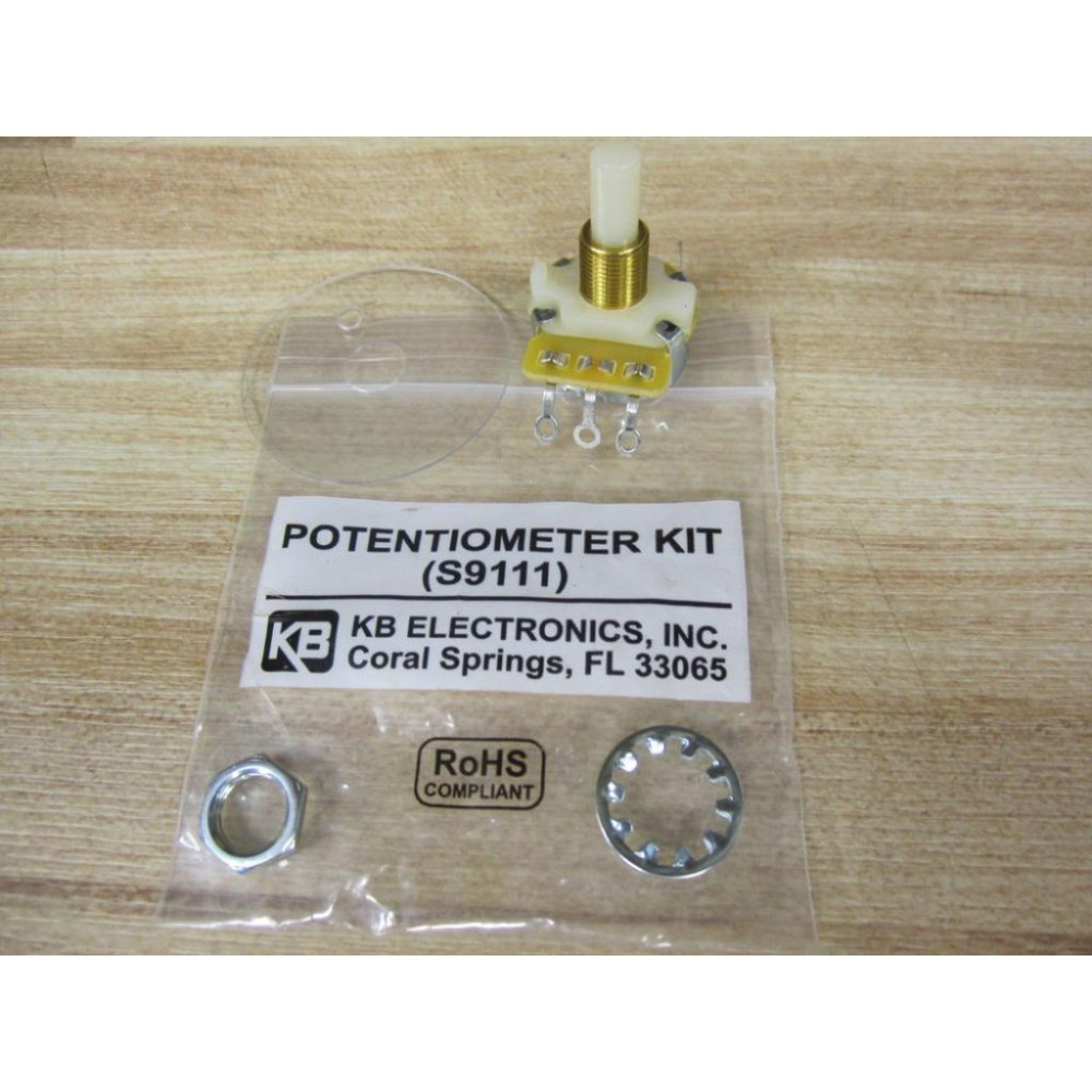 KB Electronics 9111 Potentiometer Kit A60212 Missing Knob