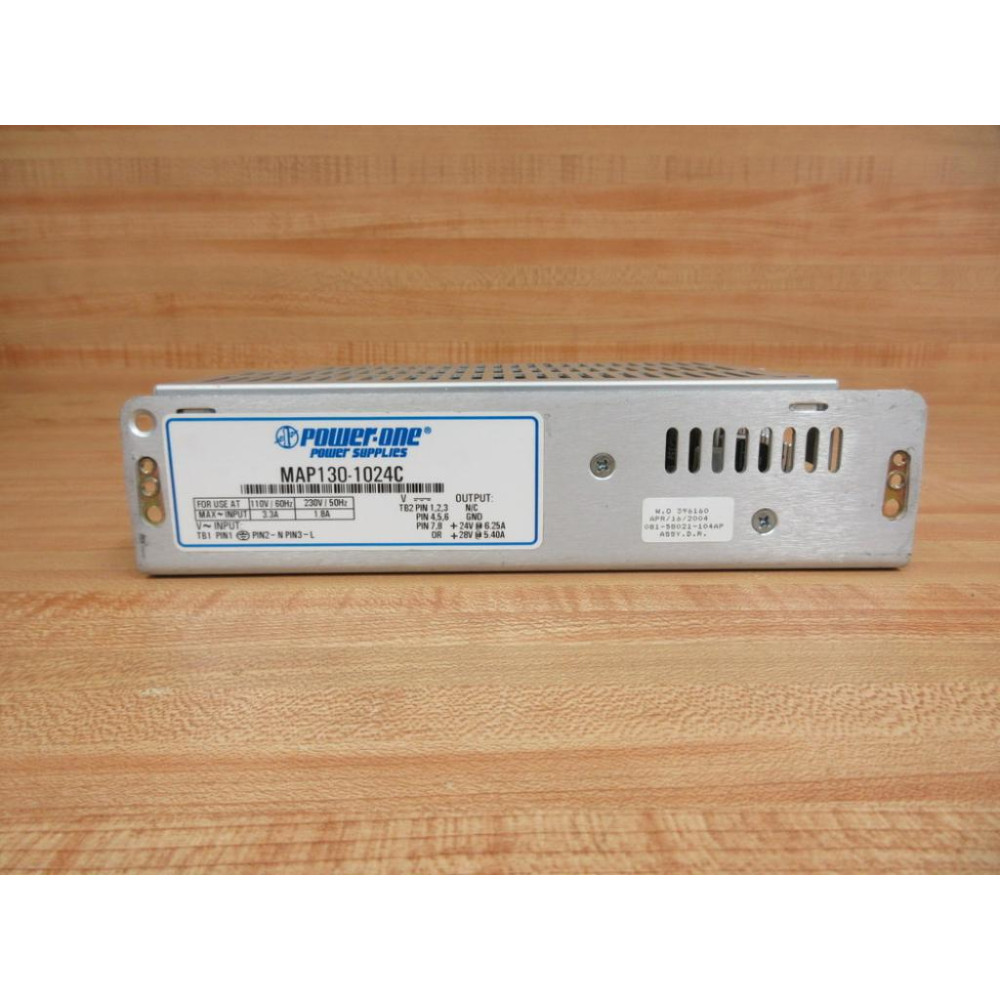 Power-One MAP130-1024C Power Supply MAP1301024C - Used