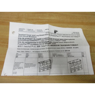 Schneider S37447 Terminal Sheilds
