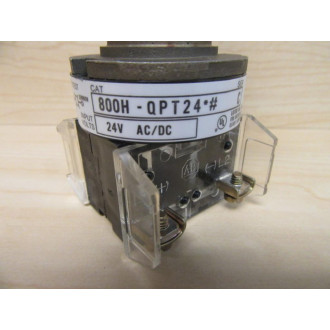 Allen Bradley 800H-QPT24 Pilot Light Blue 800H-QPT24B - New No Box