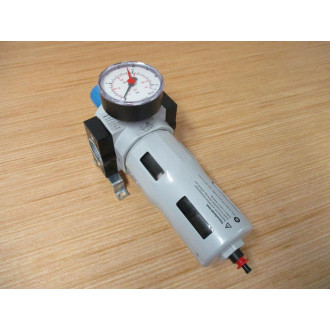 Festo LFR-D-MAXI-A Filter Regulator 546438 W Gauge & Bracket - Used