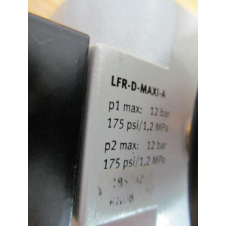 Festo LFR-D-MAXI-A Filter Regulator 546438 W Gauge & Bracket - Used