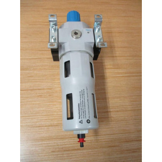 Festo LFR-D-MAXI-A Filter Regulator 546438 W Gauge & Bracket - Used