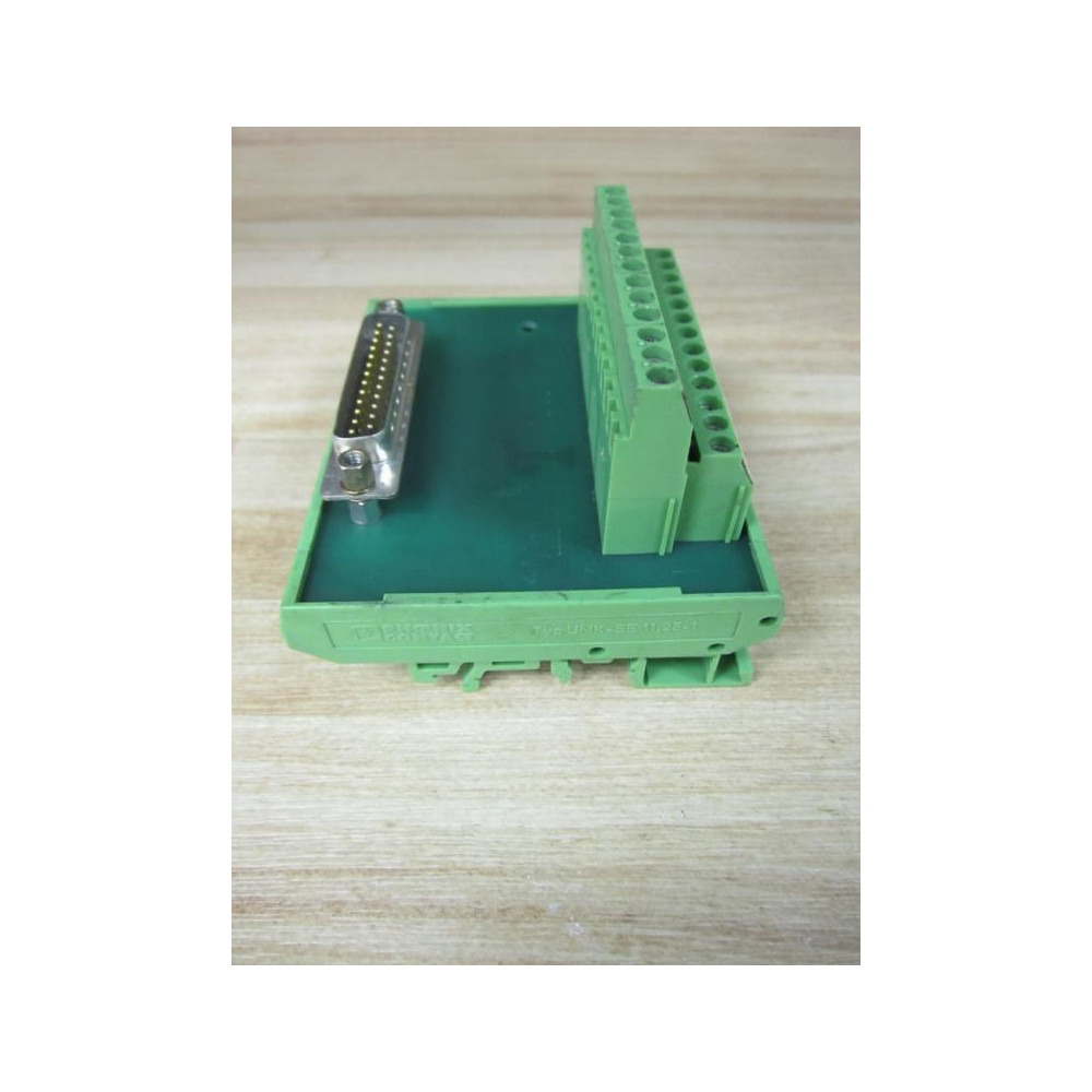 Phoenix Contact UMK-SE 11,25-1 Terminal Block UMKSE11251 25 Pin Male Connecter - Used