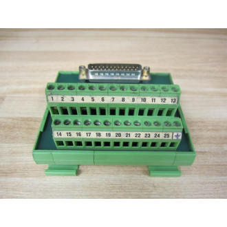 Phoenix Contact UMK-SE 11,25-1 Terminal Block UMKSE11251 25 Pin Male Connecter - Used