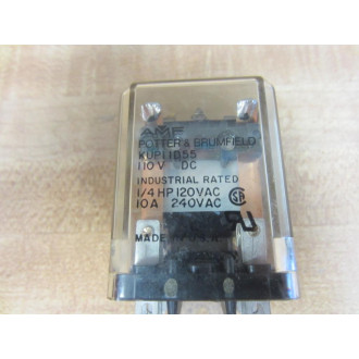 Potter & Brumfield KUP11D55-110VDC Relay KUP11D55-DC110V - Used