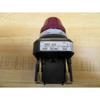 Allen Bradley 800T-Q10R Pilot Light 800TQ10R Series T - Used