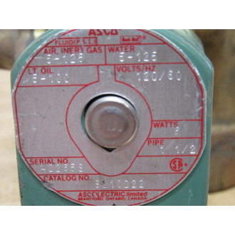 Asco 8210D22 Solenoid Valve - New No Box