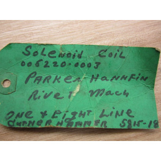 Cutler Hammer 9-585-18 Eaton Coil 585-18 - Used