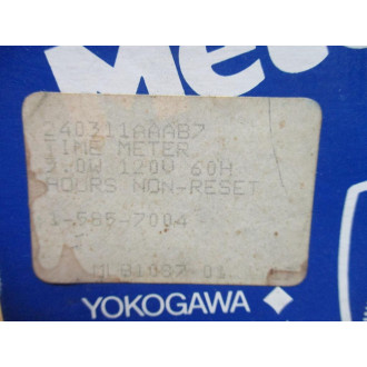 Yokogawa 240311AAAB7 GE Time Meter