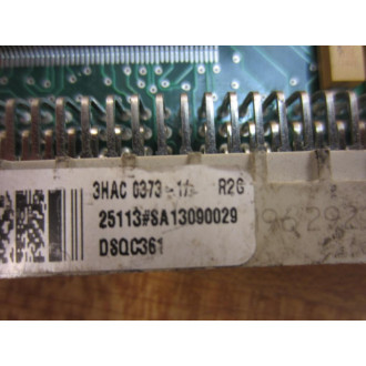 ABB DSQC361 Circuit Board 3HAC0373-1 Non-Refundable - Parts Only