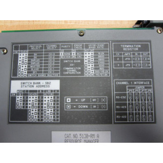 Allen Bradley 513015607 Host 5130-MRM2 Firmware Rev A07 Ser A - Used