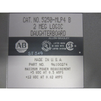 Allen Bradley 5250-LP B 5250-LP 96101473 Ser B 5250-MLP4 B - Used
