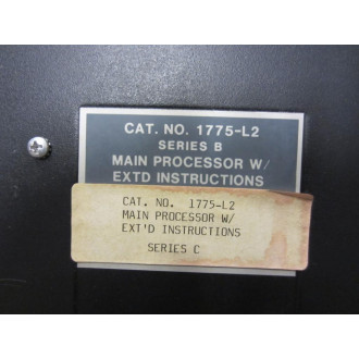 Allen Bradley 975077-04 Processor 1775-L2 Series B - Used