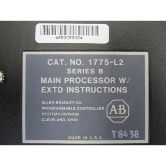 Allen Bradley 975077-04 Processor 1775-L2 Series B - Used