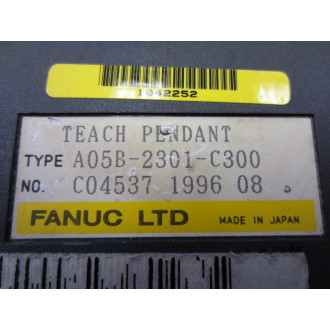 Fanuc A05B-2301-C300 Pendant A05B2301C300 PSI Services - Refurbished