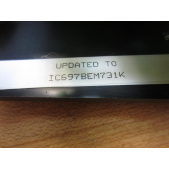 GE Fanuc IC697BEM731E Bus Expansion Module GIOC1 - Refurbished