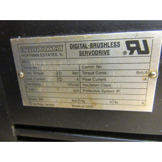 Indramat 112D-N-030-N2L-130PB0 Motor 112DN030N2L130PB0 - Used