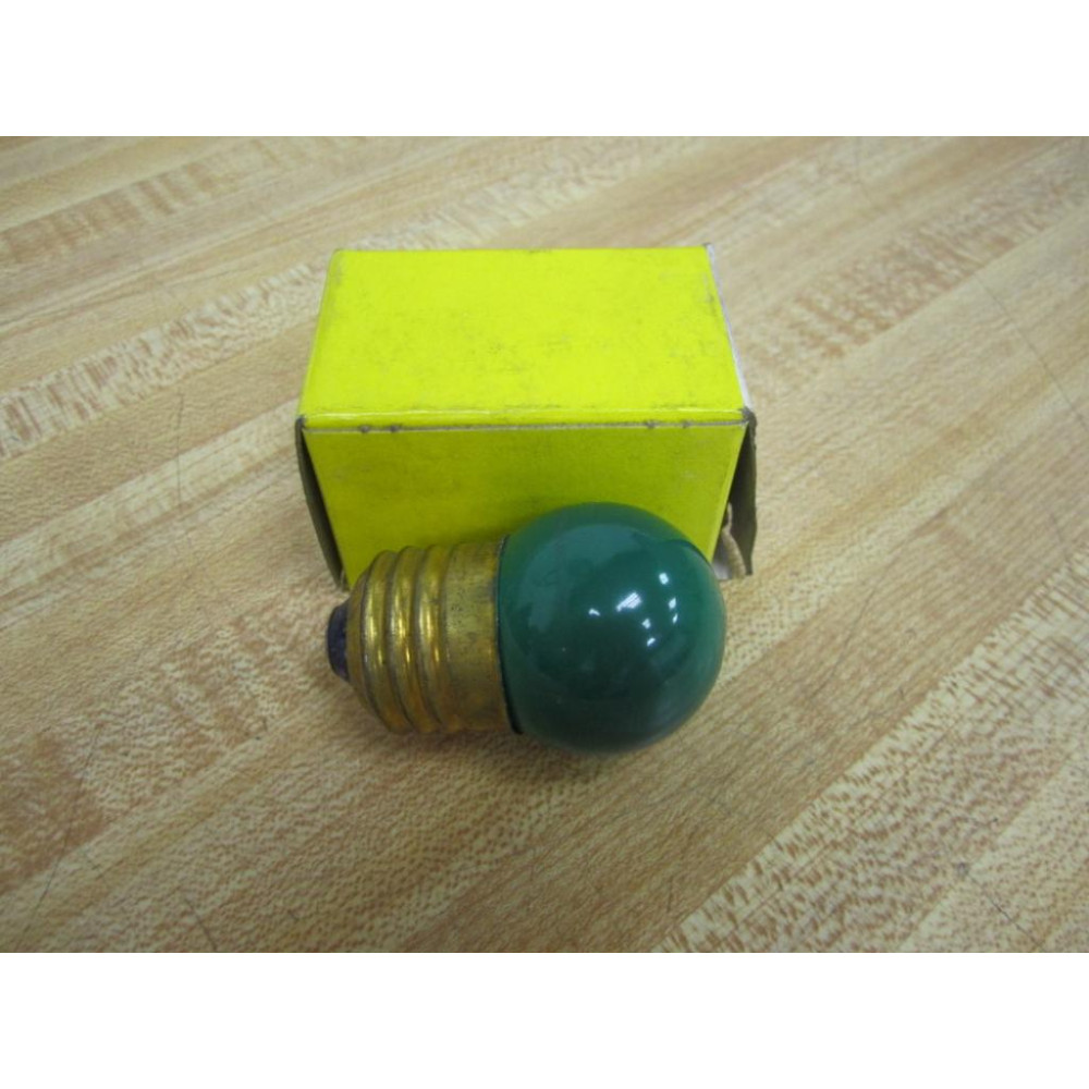 71-25-G Light Bulb Green 7125G 130V 7.5W