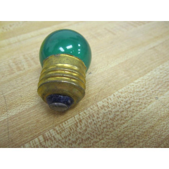 71-25-G Light Bulb Green 7125G 130V 7.5W