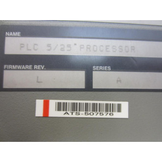 Allen Bradley 1785-LT2 PROCR Module PLC-525 Non-Refundable - Parts Only