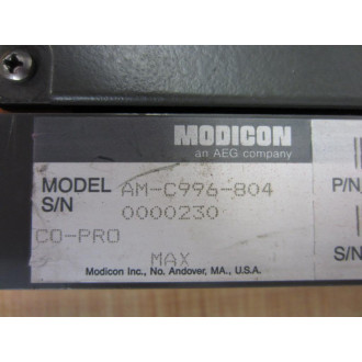 AEG Modicon AM-C996-804 Processor Module - Used